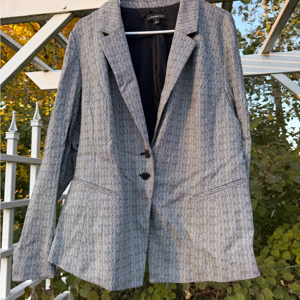 Lane Bryant The Allie Gray Blazer